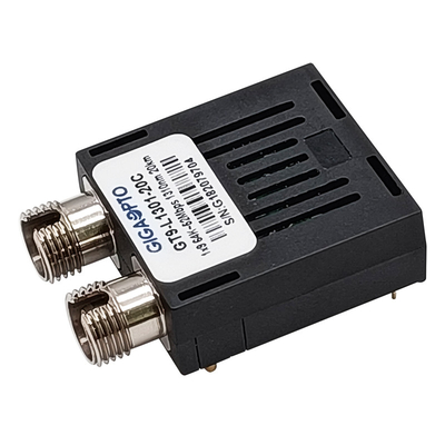 فرستنده گیرنده نوری 64K~52Mbps 1x9 SMF 1310nm 20km ماژول فرستنده گیرنده تک حالته SC FC ST