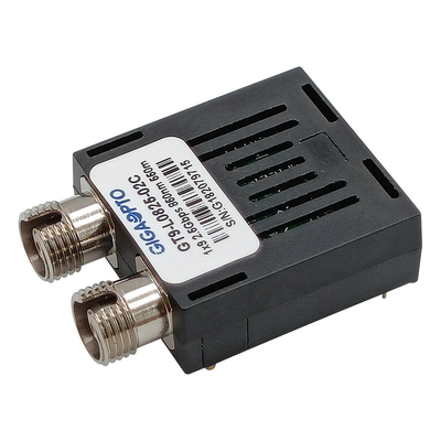 1x9 2.5Gbps 850nm 550m MMF LVPECL PECL ماژول فرستنده گیرنده Duplex SC FC ST