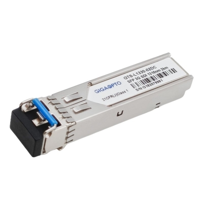 3G SDI SMPTE SFP 1310nm 2km ماژول های فرستنده گیرنده SMF Duplex LC DOM MSA Pinout با الگوهای پاتولوژیک ویدیویی