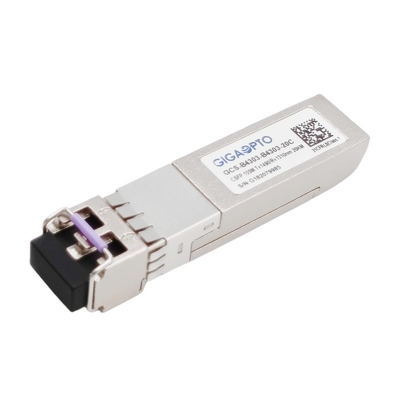 2 فرستنده گیرنده فیبر 100BASE BIDI CSFP TX1490nm RX1310nm LC 20km DOM