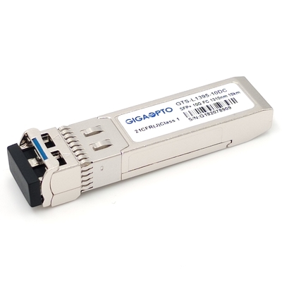 فرستنده و گیرنده ماژول نوری SFP+ 10G FC کانال 1310 نانومتری 10 کیلومتری DOM LC SMF
