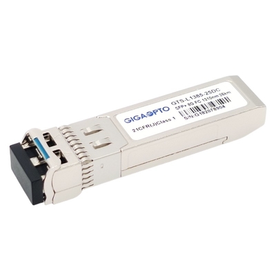 ماژول فرستنده گیرنده کانال فیبر SFP+ 8G FC SMF 1310nm 25km LC DOM