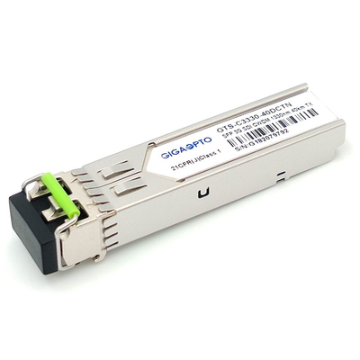 ماژول فرستنده تک 3G-SDI SFP CWDM 1270 نانومتر-1610 نانومتر 40 کیلومتر SMF LC DDM غیر MSA