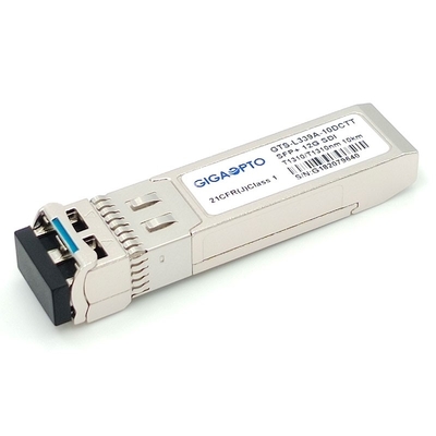 ماژول فرستنده نوری دوگانه SFP 1310 نانومتری غیر MSA 12G-SDI ویدئویی 10 کیلومتری LC DOM