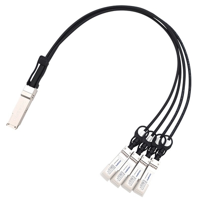 40G QSFP+ تا 4 x 10G SFP+ Breakout DAC برای Cisco QSFP-4SFP10G-CU