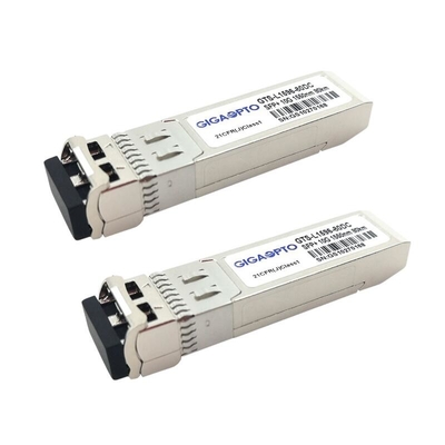 فرستنده و گیرنده 1550 نانومتری HPE سازگار 80 کیلومتر SM ماژول LC ​​برای SFP-10G-ZR