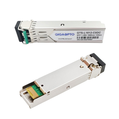 ماژول فرستنده گیرنده 120 کیلومتری Cisco 1G SFP 1550 نانومتری برای SMF GLC-EZX-SM-120