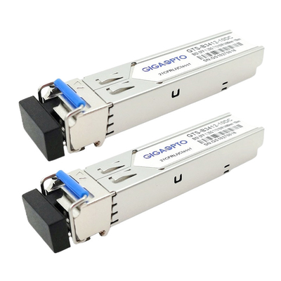Cisco GLC-BX-U سازگار با SFP BiDi 1.25G اترنت TX1310nm RX1490nm 10km SMF