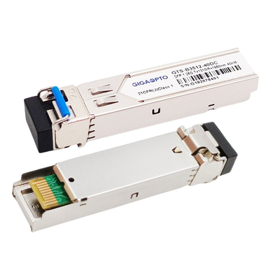 فرستنده گیرنده 1.25G TX1310nm RX1550nm BIDI SFP 40km SMF LC DOM برای Cisco GLC-BX40-U