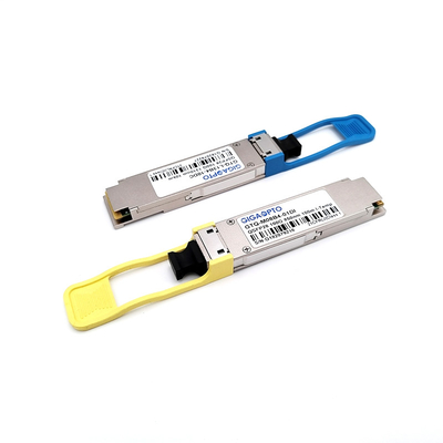 100G QSFP28 ترانسسیور با LC Duplex Connector نرخ داده تا 100G