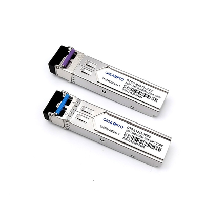 ماژول فرستنده فیبر نوری Juniper SFP تک حالت / چند حالت برای فاصله 2km-500km
