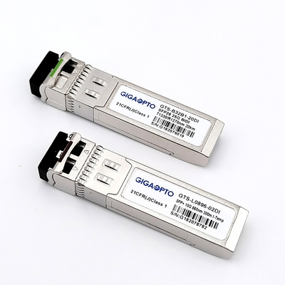 10Gbps SFP + فرستنده نوری با SFP + کانکتور 10km فاصله