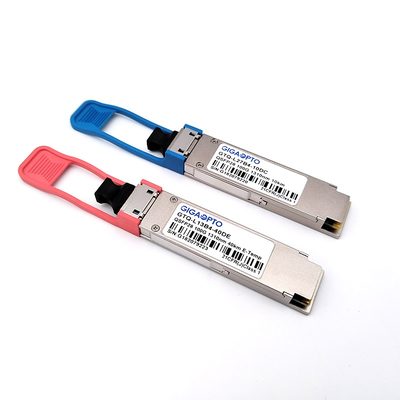 100G QSFP28 ترانسسیور برای مرکز داده / ارتباطات / شبکه های سازمانی تک حالت 10 کیلومتر