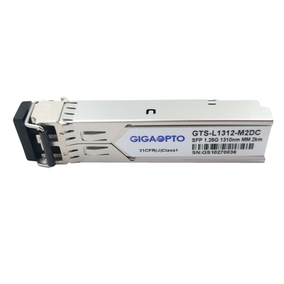 SFP 1000BASE-SX 1310nm MMF 2km DOM 1.25G ماژول فرستنده و گیرنده نوری Duplex LC