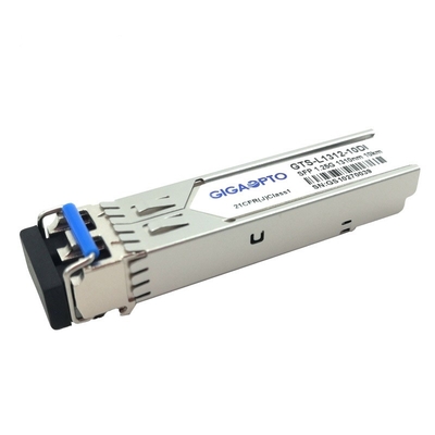 ماژول فرستنده گیرنده صنعتی DOM LC 1.25G SFP 550m MMF/10km SMF 1310nm 1000BASE-LX/LH