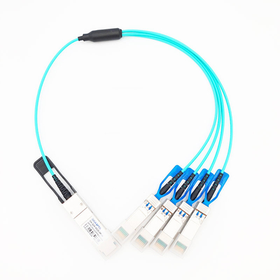 کابل نوری فعال 100G QSFP28 به 4x25G SFP28 Fan Out AOC