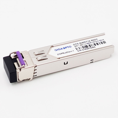 1.25G BiDi SFP 1000BASE-BX TX1490nm/RX1570nm 80km SMF DOM LC ماژول گیرنده