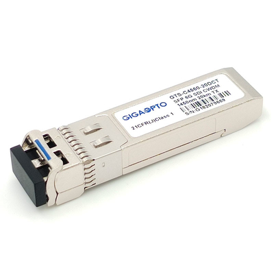 ماژول فرستنده تک 6G SDI 1270 نانومتر-1450 نانومتر CWDM 20 کیلومتر LC DOM MSA