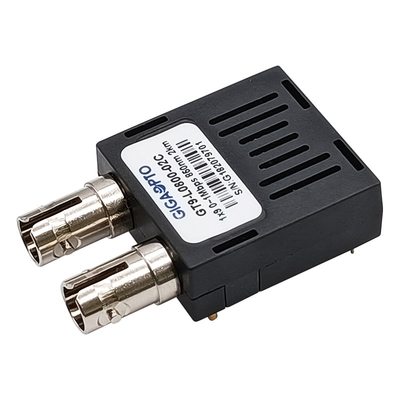 فرستنده و گیرنده نوری 0 ~ 1 مگابیت در ثانیه 1x9 ماژول فرستنده گیرنده 850 نانومتری MMF 2km TTL LVTTL Duplex SC FC ST