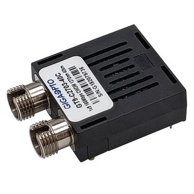 فرستنده و گیرنده نوری 155 مگابیت بر ثانیه 1x9 CWDM 1270 نانومتر 1610 نانومتر 40 کیلومتر ماژول فرستنده گیرنده SC ST FC SMF