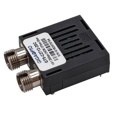 فرستنده گیرنده CWDM 1x9 1.25Gbps 1270nm 1610nm 20km ماژول فرستنده گیرنده Duplex SC ST FC SMF PECL LVPECL