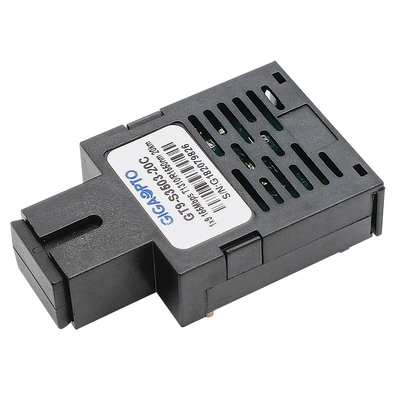 فرستنده و گیرنده تک فیبر 1x9 155 مگابیت بر ثانیه BIDI TX1310nm RX1550nm 20km ماژول فرستنده گیرنده SMF Single SC FC ST