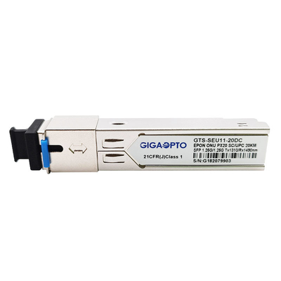ماژول 1.25G ONU EPON SFP PX20 TX1310nm/RX1490nm 20km SC SFP UPC