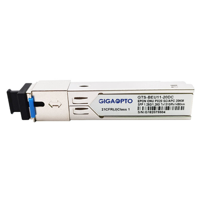 ماژول 1.25 گیگابیت بر ثانیه EPON ONU SFP 20 کیلومتر PX20 TX1310nm RX1490nm SFP LC فرستنده گیرنده