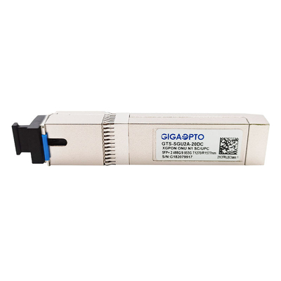 ماژول فرستنده گیرنده XGPON ONU N1 SFP+ Tx2.488G /Rx 9.953G 1270nm 1577nm SMF SC UPC 20km