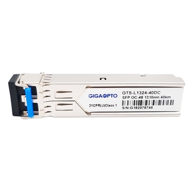 ماژول گیرنده نوری SMF LC DOM OC-48 STM-16 LR-1 2.5Gbps SFP 1310nm 40km