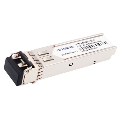 622 مگابیت بر ثانیه SFP OC-12/STM-4 SR-0 ماژول فرستنده گیرنده 850 نانومتری 500 متری MMF DOM Duplex LC