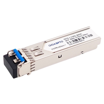 گیرنده نوری 100BASE LX 155Mbps SFP 20km SMF Duplex LC DOM Tx 1310nm Rx 1550nm