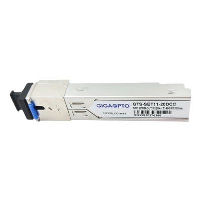 ماژول فرستنده گیرنده DDM SC SFP EPON OLT PX20++ 1.25G PX30 TX1490nm RX1310nm 20km