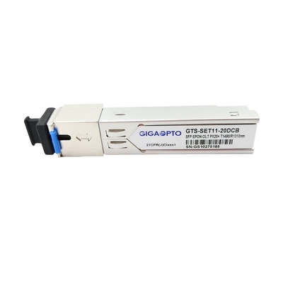 ماژول SC DDM SMF SFP EPON OLT PX20+ 1.25G TX1490nm RX1310nm 20km