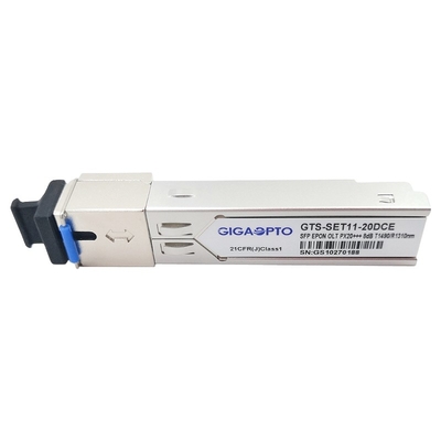 ماژول فرستنده گیرنده 9dBm EPON SFP PX20+++ OLT 1.25G PX40 TX1490nm RX1310nm 20km