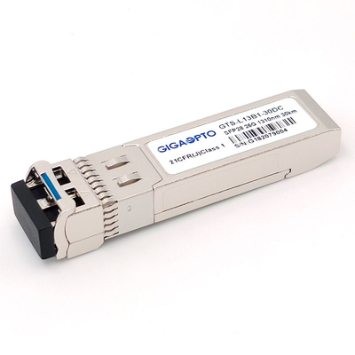 ماژول فرستنده و گیرنده نوری SFP28 30 کیلومتری 25GBASE ER Lite SMF 1310nm Duplex LC DOM