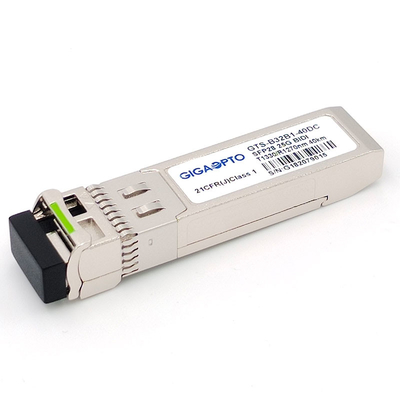 ماژول فرستنده گیرنده 25GBASE SFP28 1310nm TX 1270nm RX 40km SMF Simplex LC DOM