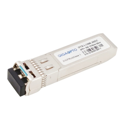 SFP+ 10G ELR Single Mode Fiber SMF 20km Transceiver Optical Module 1310nm LC DDM