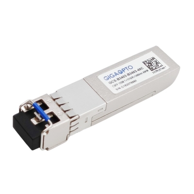 دو کاناله 155 مگابیت بر ثانیه فشرده SFP BIDI گیرنده TX1310nm RX1490nm LC 40km DOM