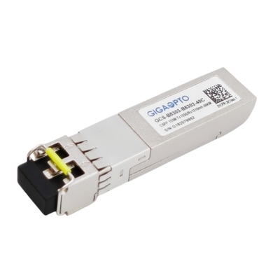 100BASE BX CSFP Dual BIDI 40km TX1550nm RX1310nm فرستنده و گیرنده SM LC DOM