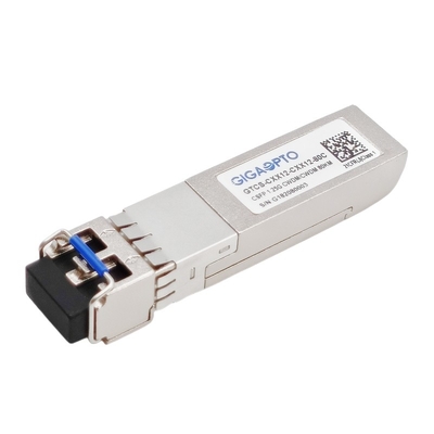 1000BASE CWDM CSFP Dual BIDI 80km TX C51 RX C47 SM فرستنده و گیرنده LC DOM