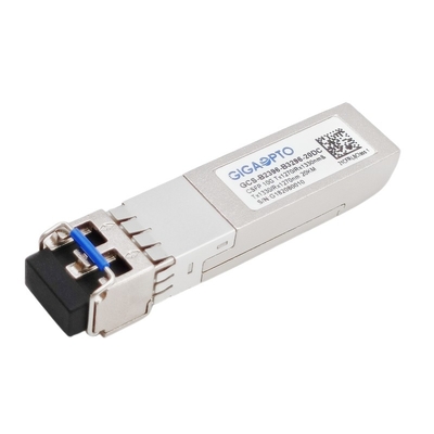 فرستنده گیرنده 10G کامپکت SFP+ دوگانه BIDI 20 کیلومتر LC DOM