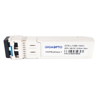 فرستنده و گیرنده ماژول نوری SFP+ 10G FC کانال 1310 نانومتری 10 کیلومتری DOM LC SMF