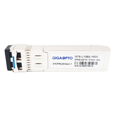 گیرنده کانال فیبر 32G FC LW SFP28 1310 نانومتری 10 کیلومتر SMF LC DOM