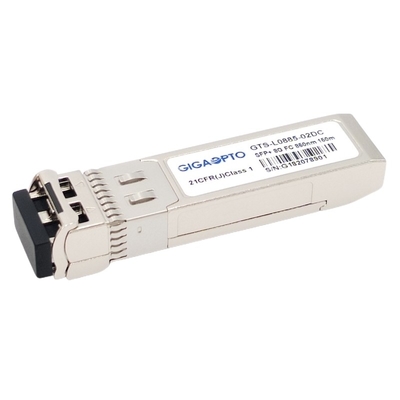کانال فیبر 8G 8GFC SFP+ ماژول فرستنده گیرنده فیبر 850 نانومتری SW 300 متر DOM LC MMF