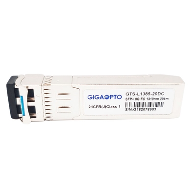 کانال فیبر بروکات 8G SFP+ 1310nm 20km فرستنده گیرنده LC SMF DOM
