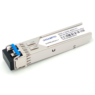 3G SDI دو فرستنده SM نوری 1310 نانومتری 40 کیلومتری ماژول الگوهای آسیب شناسی ویدئویی بدون پینوت MSA