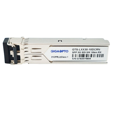 ماژول الگوهای پاتولوژیک ویدئویی 1310 نانومتری 10 کیلومتری گیرنده تک ویدئویی 3G LC DDM غیر MSA Pinout