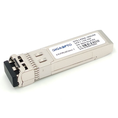 ماژول گیرنده دوگانه 12G-SDI SFP+ 10km LC DOM غیر MSA Pinout