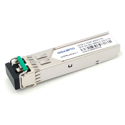 فرستنده و گیرنده SFP ویدئویی غیر MSA 3G SDI TX فقط 1550 نانومتر 40 کیلومتر الگوهای آسیب شناسی ویدئویی ماژول فرستنده تک DDM